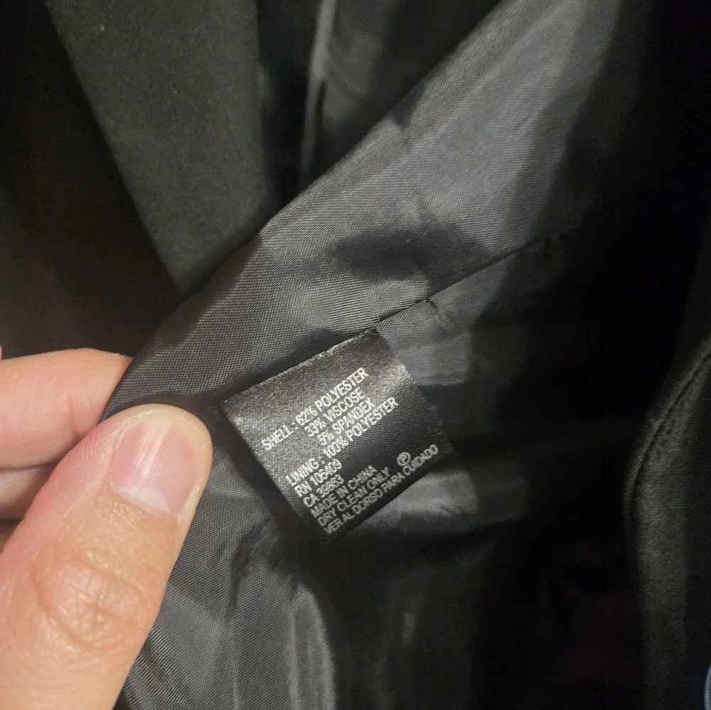 Alex Marie Black Blazer Size 10